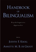 Cover: Handbook of Bilingualism - OUP USA