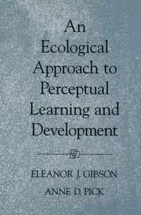 Enlarge image Cover: An Ecological Approach to Perceptual Learning and Development - OUP eBook