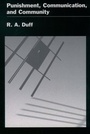 Cover: Punishment, Communication, and Community - OUP eBook