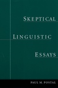 Cover: Skeptical Linguistic Essays - OUP eBook