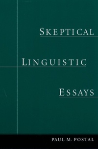 Enlarge image Cover: Skeptical Linguistic Essays - OUP eBook