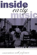 Cover: Inside Early Music - OUP eBook
