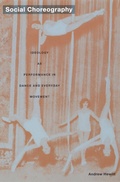 Cover: Social Choreography - Duke University Press