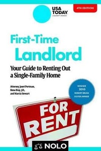 Enlarge image Cover: First-Time Landlord - NOLO
