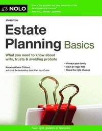 Enlarge image Cover: Estate Planning Basics - NOLO