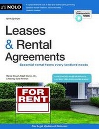 Enlarge image Cover: Leases & Rental Agreements - NOLO