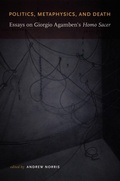 Cover: Politics, Metaphysics, and Death - Duke University Press
