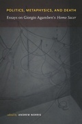 Cover: Politics, Metaphysics, and Death - Duke University Press