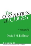 Cover: The Completion of Judges - Eisenbrauns