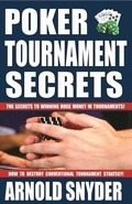 Cover: Poker Tournament Secrets - Cardoza Publishing