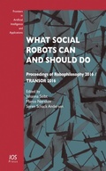 Cover: What Social Robots Can and Should Do - IOS Press,US