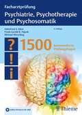 Cover: Facharztpr&uuml;fung Psychiatrie, Psychotherapie und Psychosomatik - Thieme