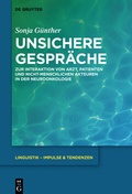 Cover: Unsichere Gespr&auml;che - De Gruyter