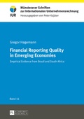 Cover: Financial Reporting Quality in Emerging Economies - Peter Lang Verlag