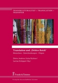 Cover: Translation und 'Drittes Reich' - Frank & Timme