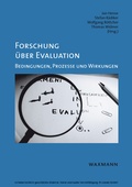 Cover: Forschung &uuml;ber Evaluation - Waxmann Lehrbuch