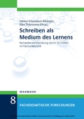 Cover: Schreiben als Medium des Lernens - Waxmann Lehrbuch