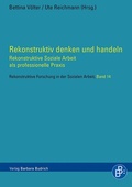 Cover: Rekonstruktiv denken und handeln - Verlag Barbara Budrich