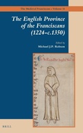 Cover: The English Province of the Franciscans (1224-c.1350) - Brill