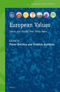 Cover: European Values - Brill