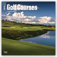 Abbildung von: Golf Courses - Golfplätze 2018 - 18-Monatskalender - Brown Trout