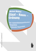 Cover: Staat - Raum - Ordnung - Westf&auml;lisches Dampfboot