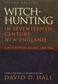 Cover: Witch-Hunting in Seventeenth-Century New England - Duke University Press