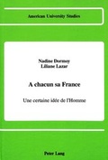 Cover: A chacun sa France - Peter Lang Verlag