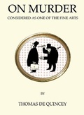 Cover: On Murder Considered as One of the Fine Arts - Alma Classics