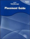 Cover: Kaleidoscope - Placement Assessment Blackline Masters - Levels A-E - SRA/McGraw-Hill