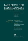 Cover: Jahrbuch der Psychoanalyse / Band 69: Fehler und Fehlleistungen - frommann-holzboog