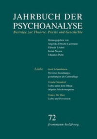 Abbildung von: Jahrbuch der Psychoanalyse / Band 72: Liebe - frommann-holzboog