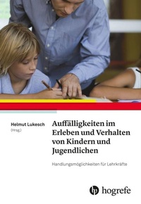 Abbildung von: Auffälligkeiten im Erleben und Verhalten von Kindern und Jugendlichen - Hogrefe