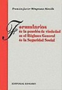 Abbildung von: Formularios de la pensión de viudedad en el régimen general de la Seguridad Social - Editorial Comares