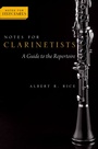 Cover: Notes for Clarinetists - OUP eBook