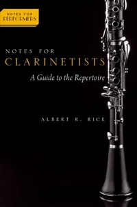 Abbildung von: Notes for Clarinetists - OUP eBook