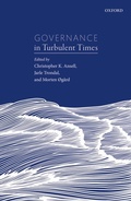 Cover: Governance in Turbulent Times - OUP eBook