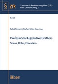 Cover: Professional Legislative Drafters - Dike Verlag Z&uuml;rich