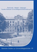 Cover: Denkmale - Statuten - Zeitzeugen - Books on Demand