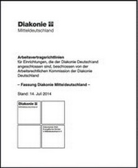 Abbildung von: Arbeitsvertragsrichtlinien für Einrichtungen, die der Diakonie Deutschland angeschlossen sind - Otto Bauer