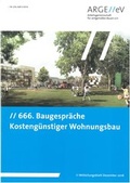 Cover: Kosteng&uuml;nstiger Wohnungsbau - Arbeitsgemeinschaft f&uuml;r zeitgem&auml;&szlig;es Bauen