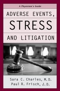 Abbildung von: Adverse Events, Stress, and Litigation - OUP eBook