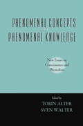 Cover: Phenomenal Concepts and Phenomenal Knowledge - OUP eBook