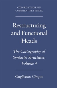 Enlarge image Cover: Restructuring and Functional Heads - OUP eBook
