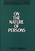 Cover: On the Nature of Persons - Peter Lang Verlag