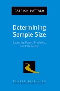 Enlarge image Cover: Determining Sample Size - OUP eBook