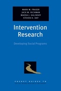 Cover: Intervention Research: Developing Social Programs - Oxford University Press