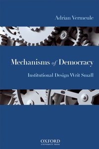 Enlarge image Cover: Mechanisms of Democracy - OUP eBook