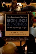 Cover: Best Practices for Teaching Beginnings and Endings in the Psychology Major - OUP eBook