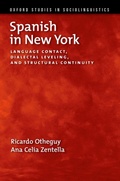 Cover: Spanish in New York - OUP eBook